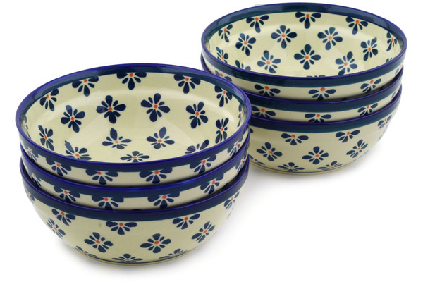 Set of 6 Bowls 7"