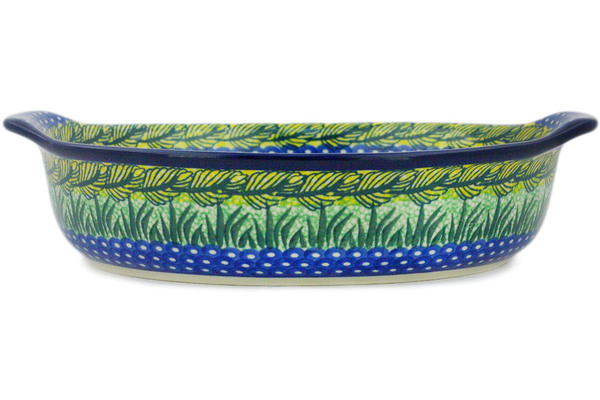 Round Baker with Handles 11"