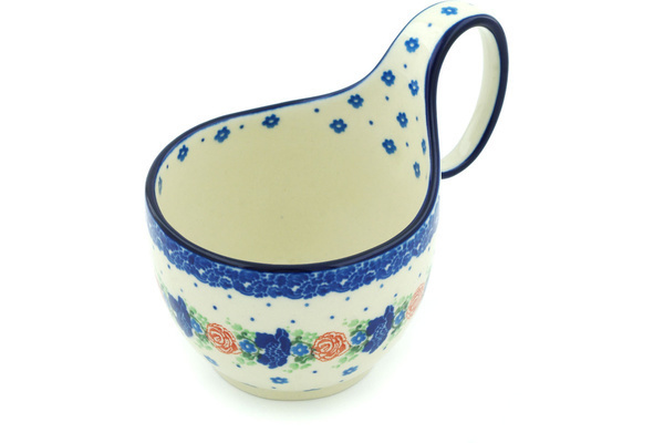 Bowl with Loop-Handle 6"