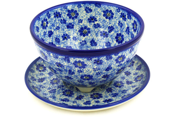 Colander with Plate 8"