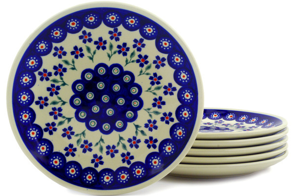 Set of 6 Plates 7"