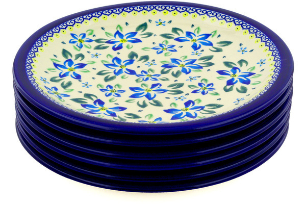 Set of 6 Plates 11"