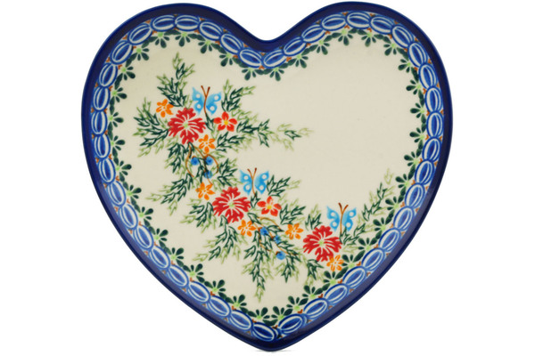 Heart Shaped Platter 8"