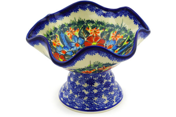 Bowl with Pedestal 7"