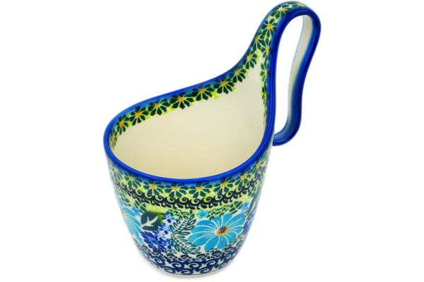 Bowl with Loop-Handle 7"