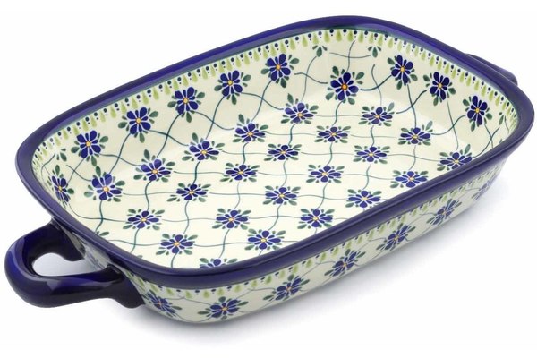 Rectangular Baker with Handles 18"