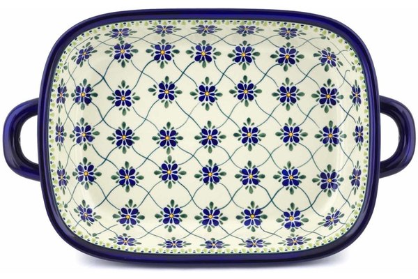 Rectangular Baker with Handles 18"