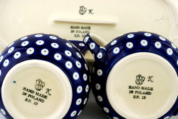 Sugar and Creamer Set 11"