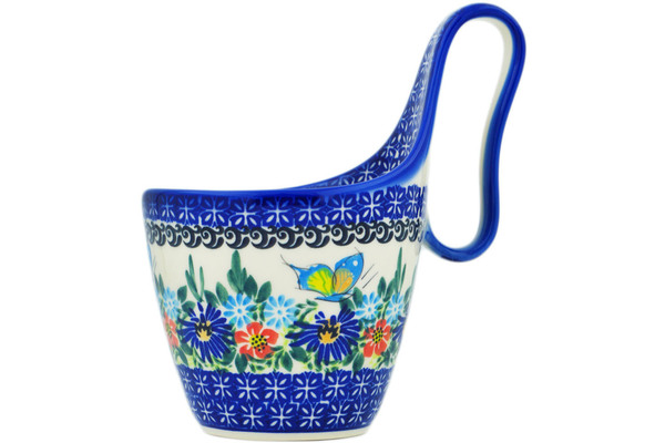 Bowl with Loop-Handle 7"