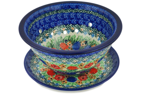 Colander with Plate 8"