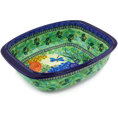 Rectangular Baker with Handles 12"