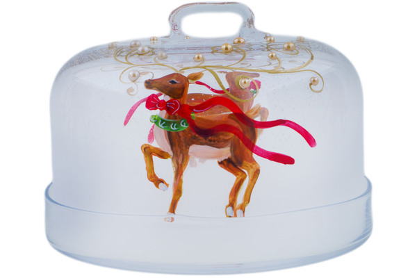 Cake Stand with Cover 9"