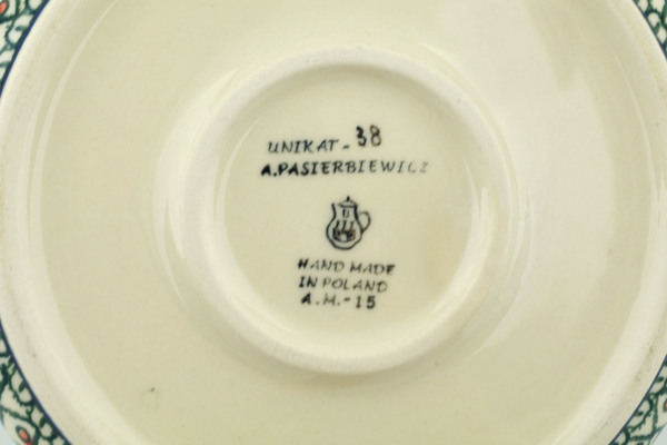 Jar with Lid and Handles 9"