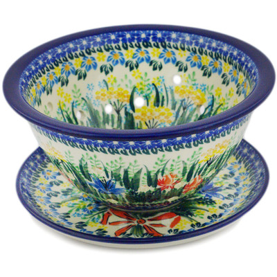 Colander with Plate 8"