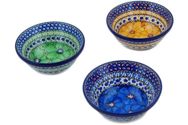 Set of Three 5-inch bowls