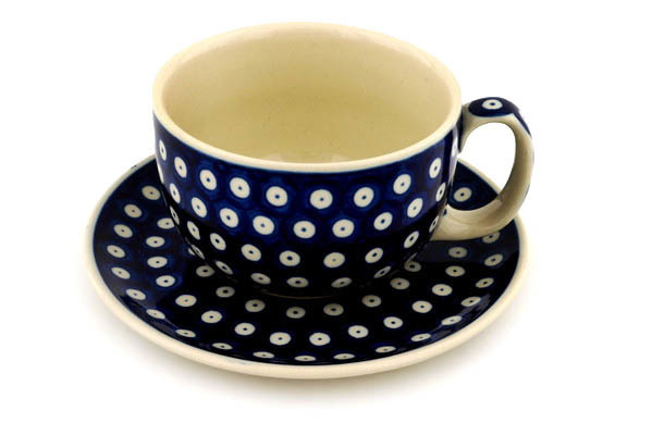 Cup with Saucer 13 oz