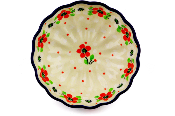 Scalloped Fluted Bowl 5"