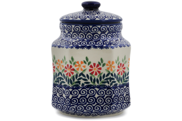 Jar with Lid 8"