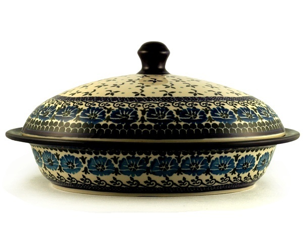 Baker with Cover 12"