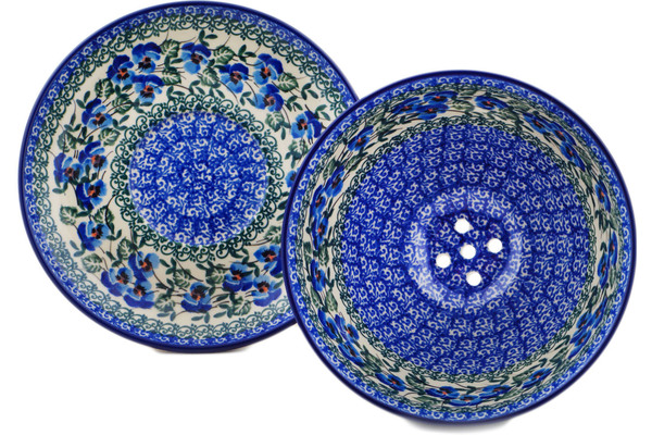 Colander with Plate 8"