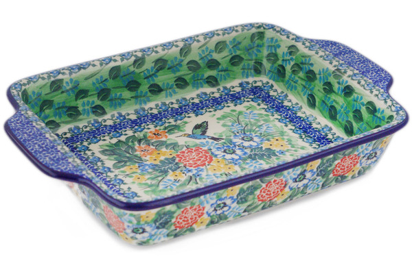 Rectangular Baker with Handles 11"