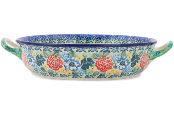 Round Baker with Handles 11"