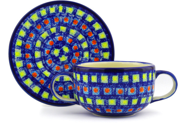 Bouillon Cup with Saucer 19 oz