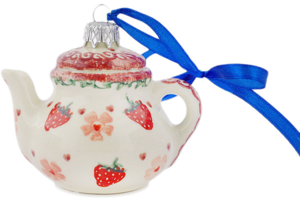 Teapot Ornament 3"