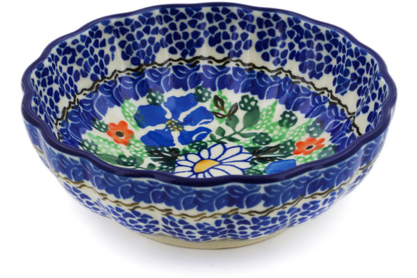 Scalloped Fluted Bowl 5"