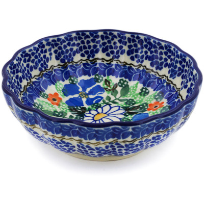 Scalloped Fluted Bowl 5"