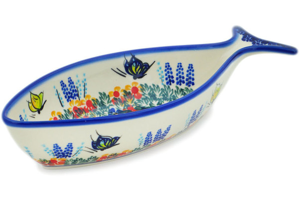 Fish Shaped Platter 10"