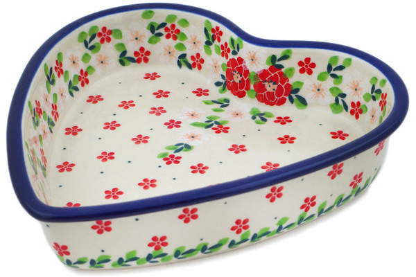 Heart Shaped Bowl 8"