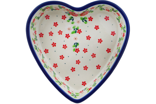 Heart Shaped Bowl 8"