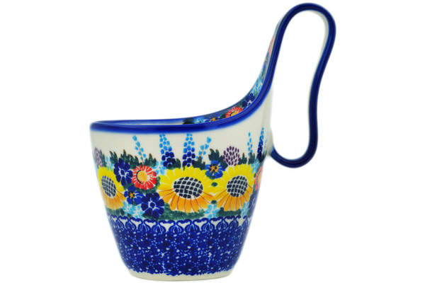 Bowl with Loop-Handle 7"