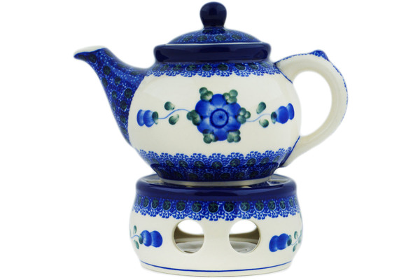 Tea or Coffee Pot with Heater 15 oz