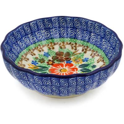 Scalloped Fluted Bowl 5"