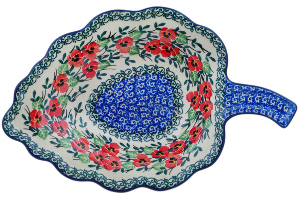 Leaf Shaped Bowl 10"