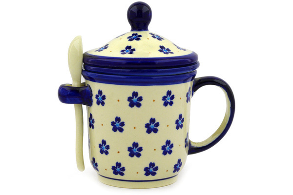 Brewing Mug with Spoon 12 oz