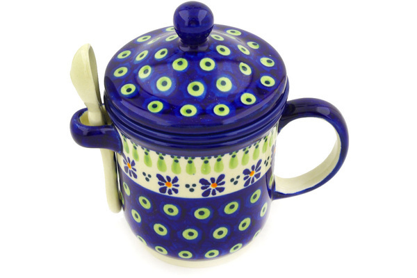 Brewing Mug with Spoon 12 oz