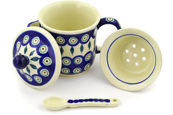 Brewing Mug with Spoon 12 oz