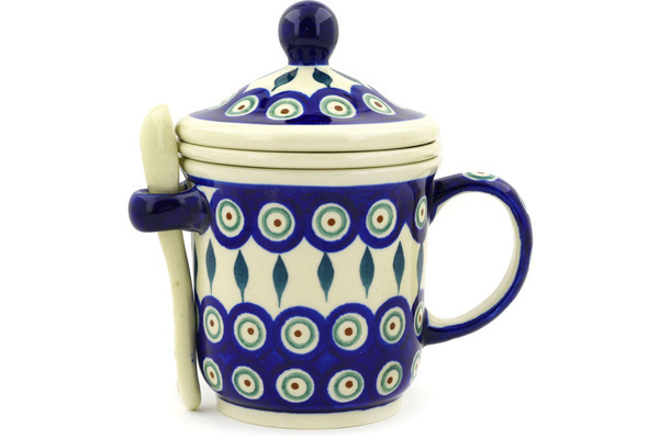 Brewing Mug with Spoon 12 oz