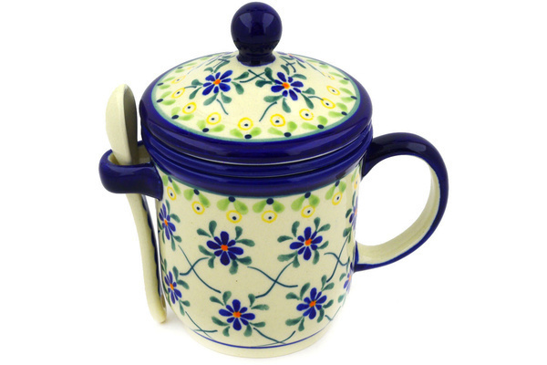 Brewing Mug with Spoon 12 oz