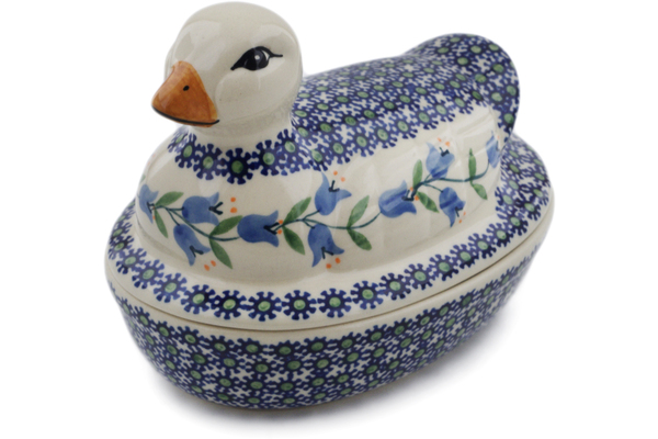 Duck Shaped Jar 7"