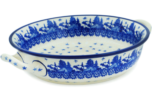 Round Baker with Handles 10"