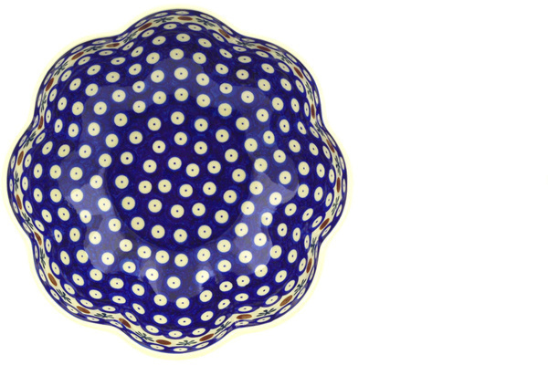 Scalloped Fluted Bowl 10"