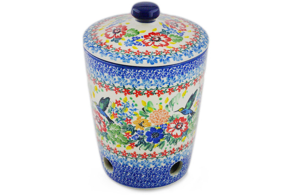 Garlic and Onion Jar 7"