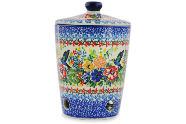 Garlic and Onion Jar 7"