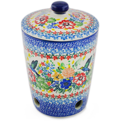 Garlic and Onion Jar 7"