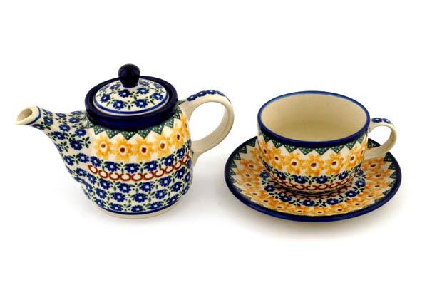 Tea Set for One 17 oz