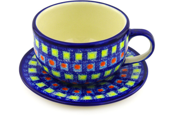 Cup with Saucer 17 oz
